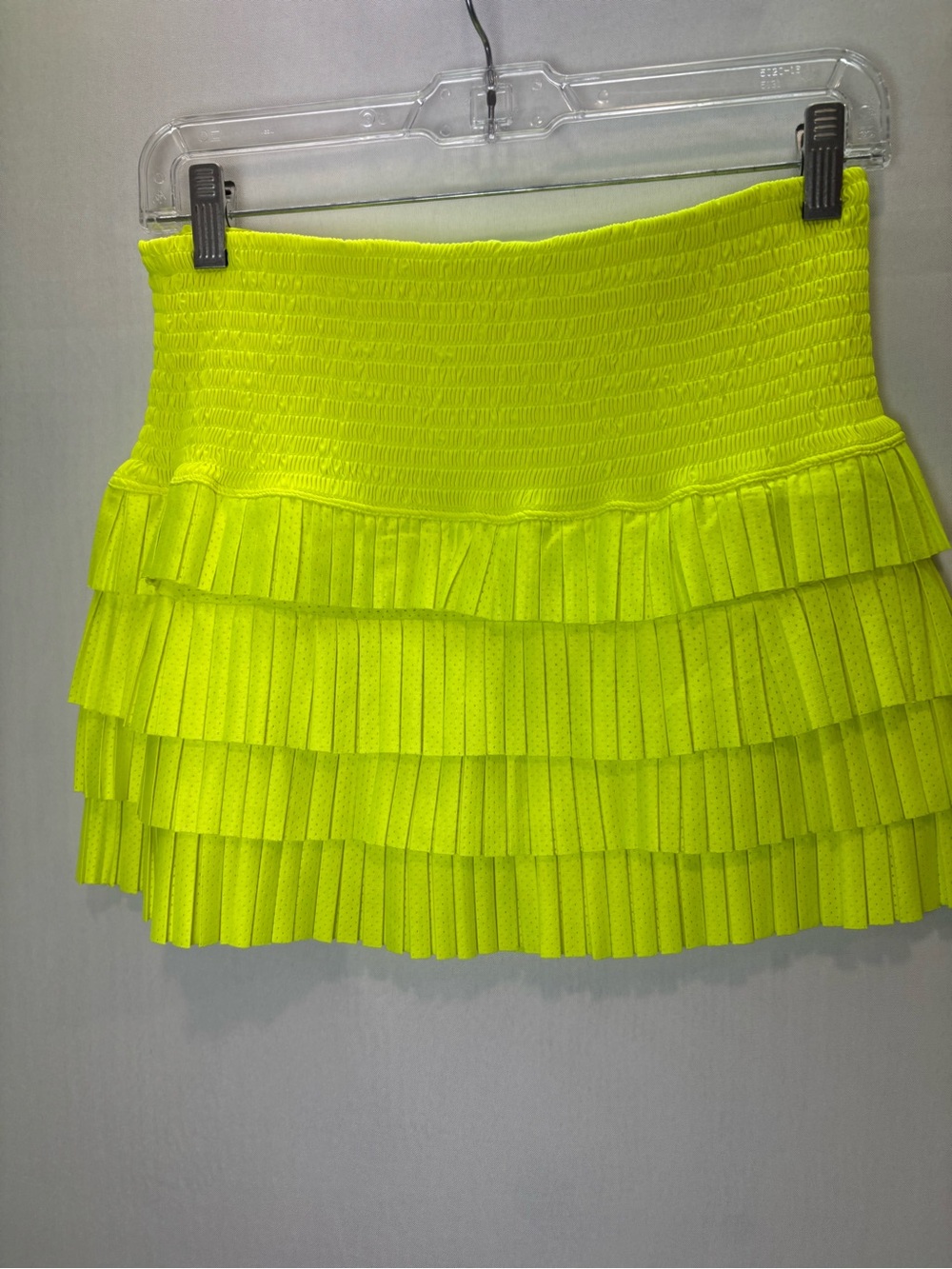 Catch + Club Yellow Athletic Tennis Golf Skort Pull-On Stretch Built-In Shorts S - Picture 8 of 9